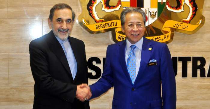 Velayati & Najib Razak